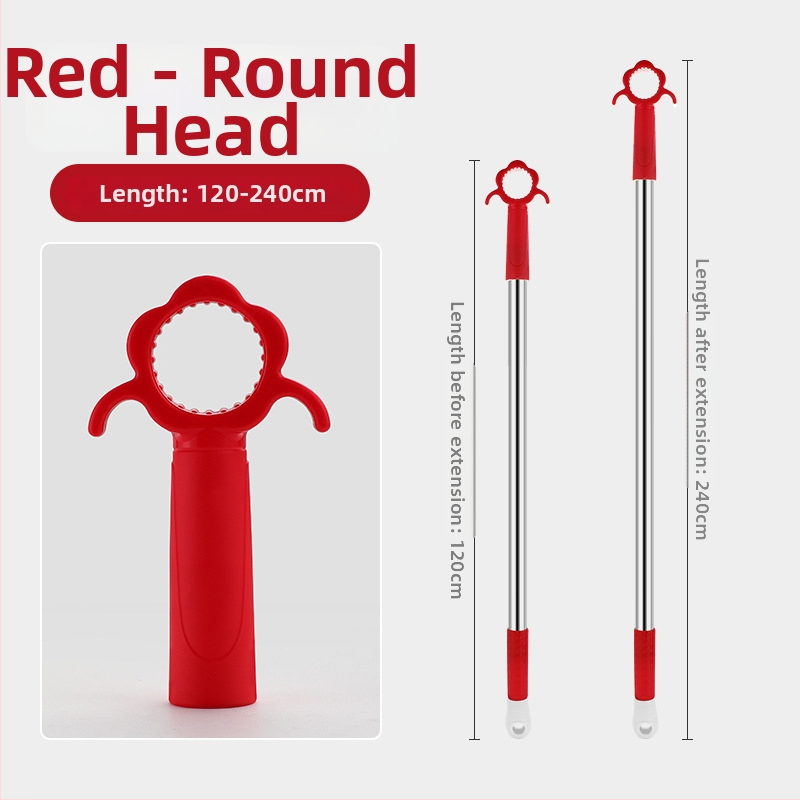 Otvárač okien s ramenom pre posuvné okno, nerezová oceľ + ABS, brúsený povrch, pre dvere a okná