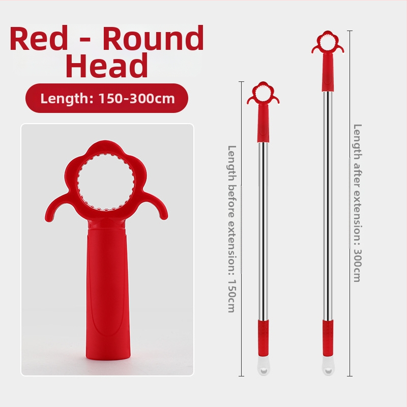 Otvárač okien s ramenom pre posuvné okno, nerezová oceľ + ABS, brúsený povrch, pre dvere a okná