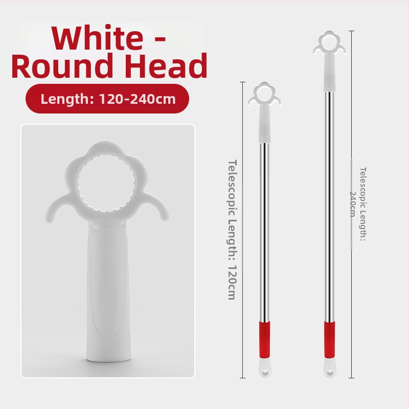 Otvárač okien s ramenom pre posuvné okno, nerezová oceľ + ABS, brúsený povrch, pre dvere a okná