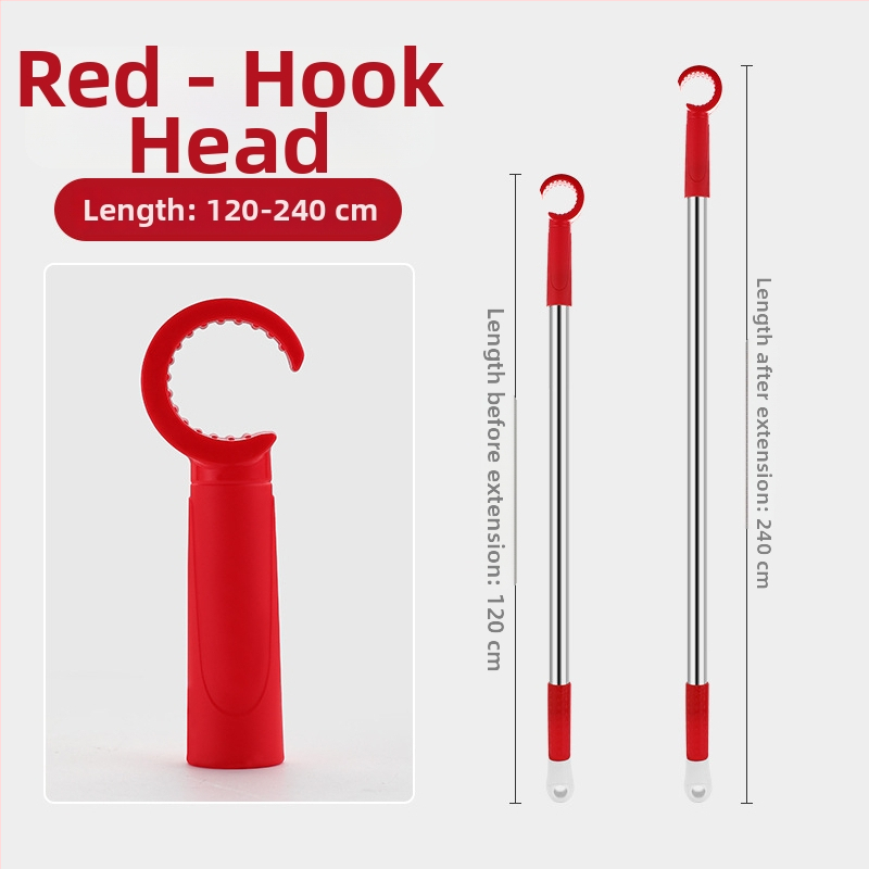 Otvárač okien s ramenom pre posuvné okno, nerezová oceľ + ABS, brúsený povrch, pre dvere a okná