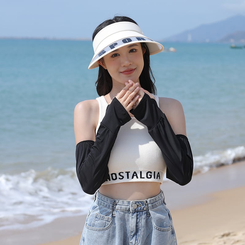 Karpántok jégselyem és nylonból, UV-védelem, vezetéshez – nyárra könnyű