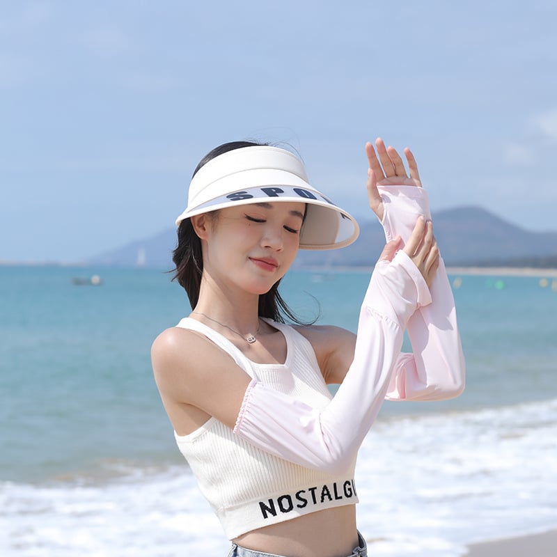 Karpántok jégselyem és nylonból, UV-védelem, vezetéshez – nyárra könnyű