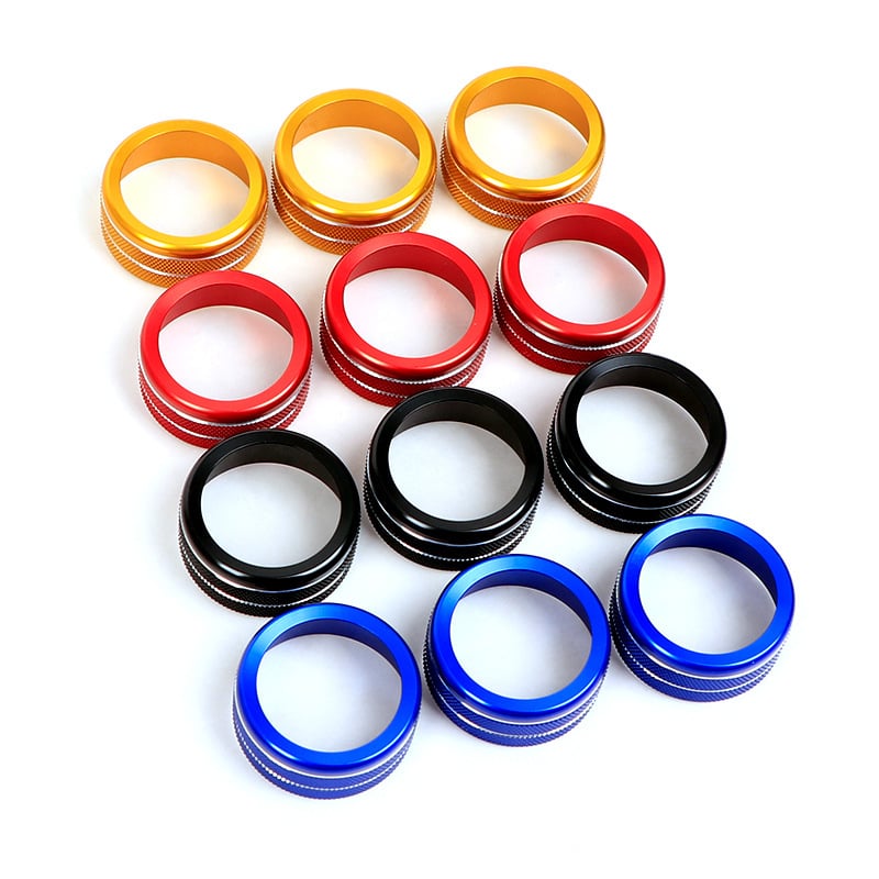 Κατάλληλο για δακτύλιο κουμπιού κλιματισμού Honda Civic 11ης γενιάς, κομψό διακοσμητικό δακτύλιο για τον αεραγωγό CR-V 2023