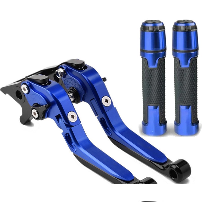 Κατάλληλο για τροποποιήσεις μοτοσικλέτας YAMAHA XJ6 DIVERSION: μανέτες φρένου και συμπλέκτη, λαβές τιμονιού, κατεργασία CNC