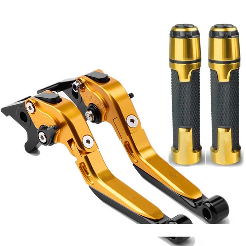 Κατάλληλο για τροποποιήσεις μοτοσικλέτας YAMAHA XJ6 DIVERSION: μανέτες φρένου και συμπλέκτη, λαβές τιμονιού, κατεργασία CNC