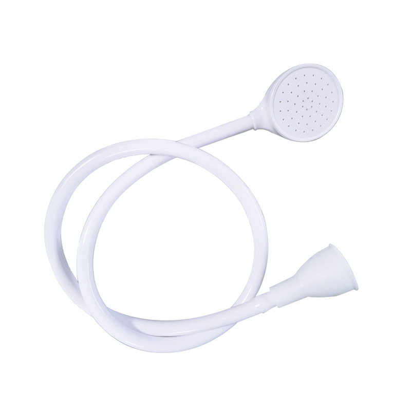 Портативна душ глава с бърз монтаж – ABS, кръгла форма, функция дъжд, директно вкарване, 1.0 MPa