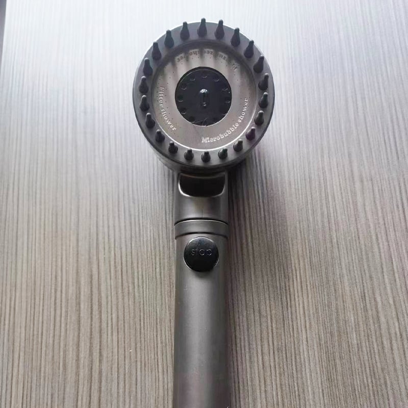 Душ глава с налягане за домашна употреба със филтър, ABS материал, стенно монтиране, масаж и дъждовен режим, номинално налягане 5 кг.