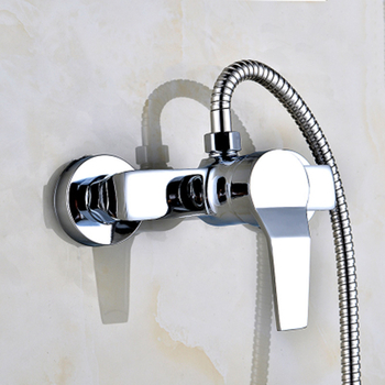 Μίξερ ντους με μία λαβή, χαλκού σώμα, τοίχο-εγκατάσταση, ανάμιξη, ονομαστική πίεση 1.6 MPa