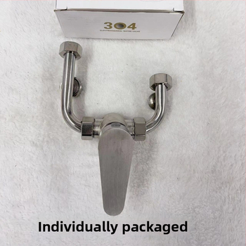 Keverný ventil z nehrdzavejúcej ocele 304 pre bojler a sprchový kohút, povrchová montáž, 0–99°C, vstup/výstup Ø4 mm