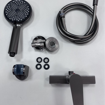Set tuša – Nehrđajući čelik, kišna funkcija, moderan stil, okrugli oblik, prijenosno