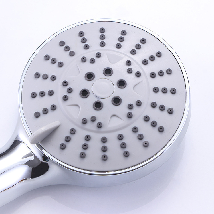 Prenosni ručni tuš s ABS-om; funkcije: raspršivanje, automatsko napajanje vodom, kišni režim; model Extra Large Hans Shower; kružni oblik tuša