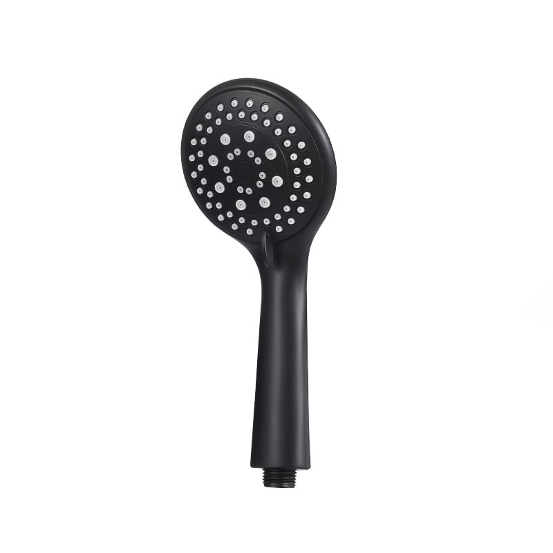 Ръчна душ глава, преносима, многофункционална (струя, масаж, дъждовна струя), ABS, монтаж ръчен