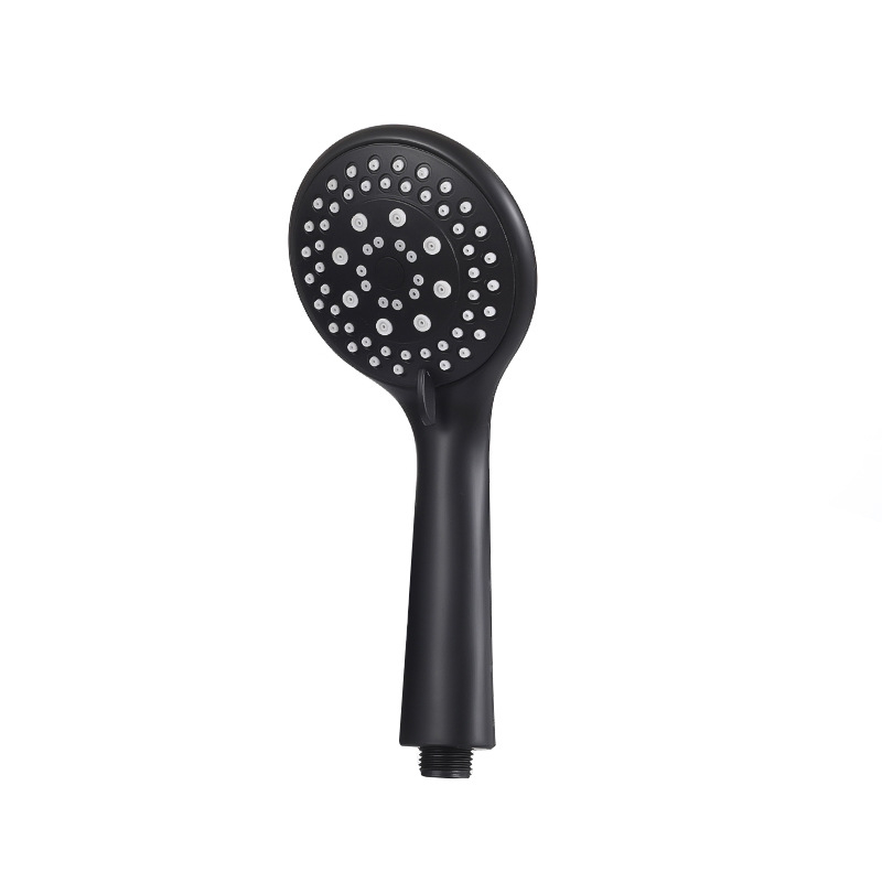 Ръчна душ глава, преносима, многофункционална (струя, масаж, дъждовна струя), ABS, монтаж ръчен