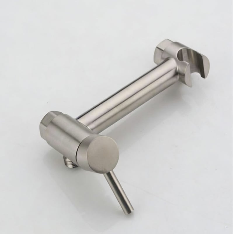 Set sprayer bidet pentru toaletă din oțel inoxidabil 304, montaj pe perete, robinet amestec cu disc ceramic, 1,6 MPa, 4–90 °C