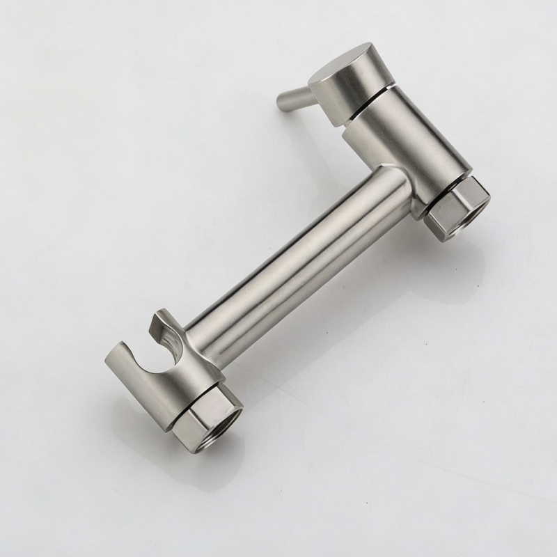 Set sprayer bidet pentru toaletă din oțel inoxidabil 304, montaj pe perete, robinet amestec cu disc ceramic, 1,6 MPa, 4–90 °C