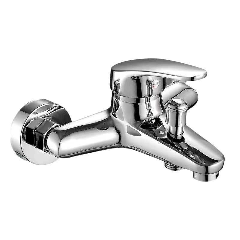 Tuš slavina s trostrukim miješanjem, ugradnja u zid, bakarno-legura, keramički jezgreni ventil, model Alloy Selo Triple