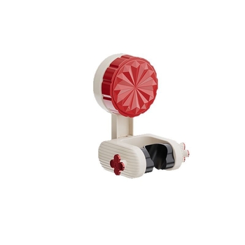 Držač za tuš bez bušenja, podesiv, rotirajući, zidni, plastični