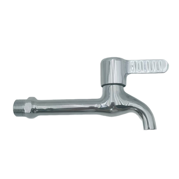 Maisida ugrađeni zidni miješalica za perilicu rublja, keramički disk ventil, cinkova legura, četiri priključka (ulaz/izlaz), radna temperatura 0–90°C, tlak 0,8 MPa, zidna montaža, produženi izljev, otvaranje ključem