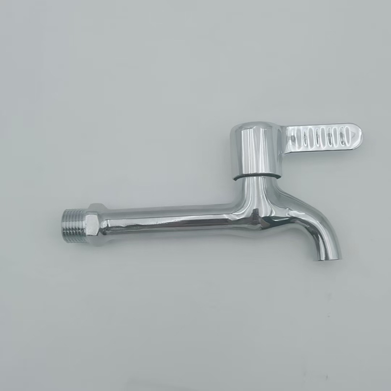 Maisida ugrađeni zidni miješalica za perilicu rublja, keramički disk ventil, cinkova legura, četiri priključka (ulaz/izlaz), radna temperatura 0–90°C, tlak 0,8 MPa, zidna montaža, produženi izljev, otvaranje ključem