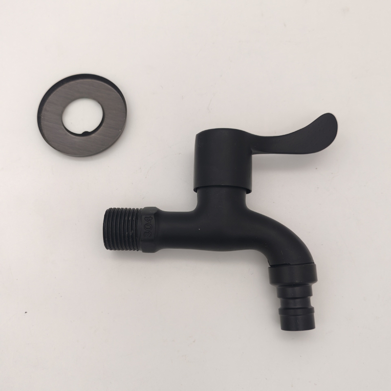 Kran za perilicu ugrađen u zid s keramičkim diskom ventila, cinkovog legura, brzo otvaranje, 0–90°C, 0,8 MPa