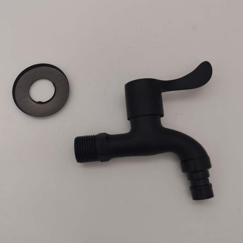 Kran za perilicu ugrađen u zid s keramičkim diskom ventila, cinkovog legura, brzo otvaranje, 0–90°C, 0,8 MPa