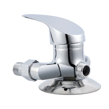 Bakreni tuš miješalica, pločasta montaža, za solarni grijač vode, 0–90°C, 10 MPa, 20 mm ulaz/izlaz, keramički kartridž ventila, model 160822