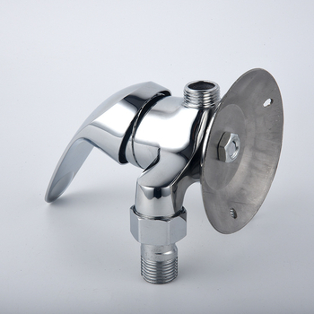 Bakreni tuš miješalica, pločasta montaža, za solarni grijač vode, 0–90°C, 10 MPa, 20 mm ulaz/izlaz, keramički kartridž ventila, model 160822