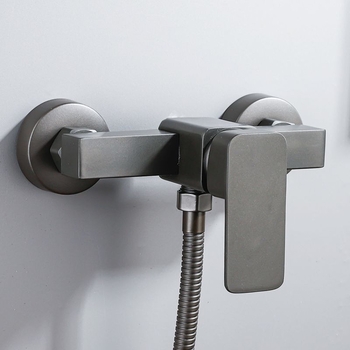 Robinet de duș încastrabil din oțel inoxidabil, amestecător de duș, miez ceramic, acțiune de ridicare