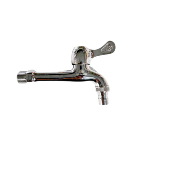 Zidni miješajući slavina s mesingovim jezgrom ventila, 4-portni ulaz/izlaz, 0–60°C, 0,6 MPa