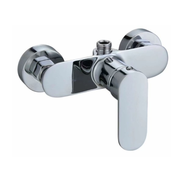 Zidni miješac, bakar, 0–60°C, keramički kartridž