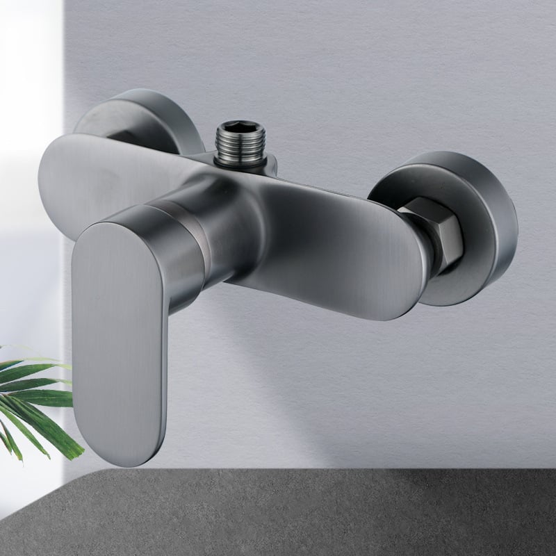 Zidni miješac, bakar, 0–60°C, keramički kartridž