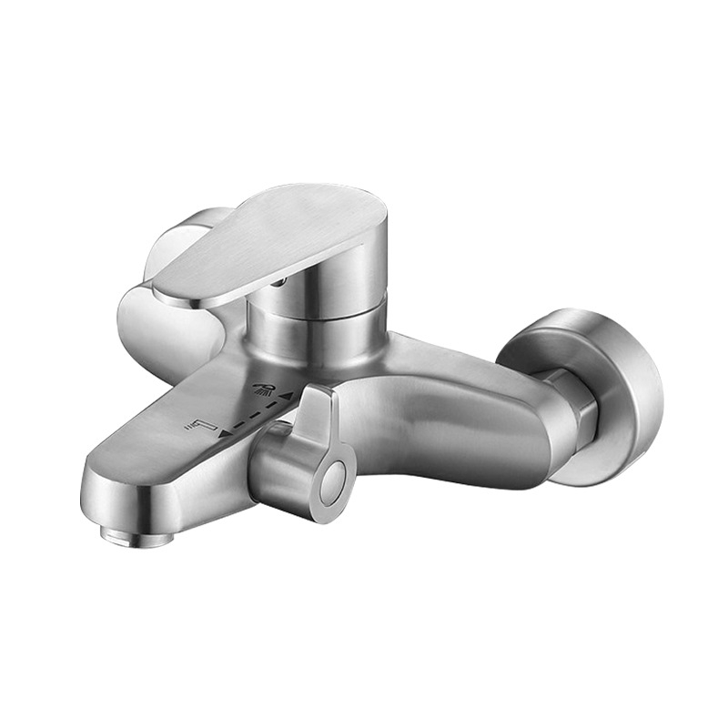 Tuš miješalica od nehrđajućeg čelika 304, model SSK8324, skrivena ugradnja u zid, miješajući tuš, brušeni završni sloj