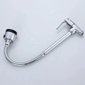 Kuhinjski faucet od cinka, horizontalan, na zid, keramičko jezgro ventila, ulazno-izlazni promjer cijevi: četiri točke, radna temperatura 0–90 °C
