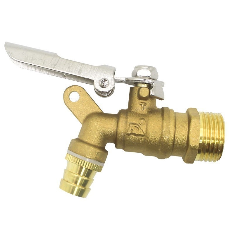 Mesingana slavina s vanjskim navojem, jednoručno upravljanje, 1,6 MPa, radna temperatura -10 do 120 °C