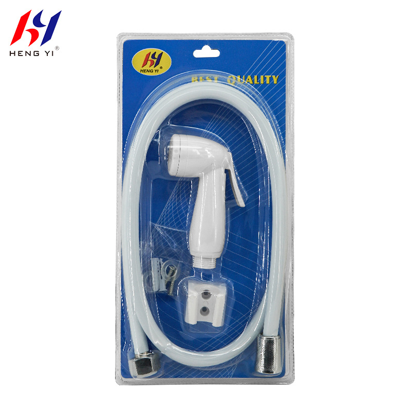 Hengyi C06 elektroplirano tuš glava set, ABS materijal, funkcija kiše, zidni montaža, okrugli oblik