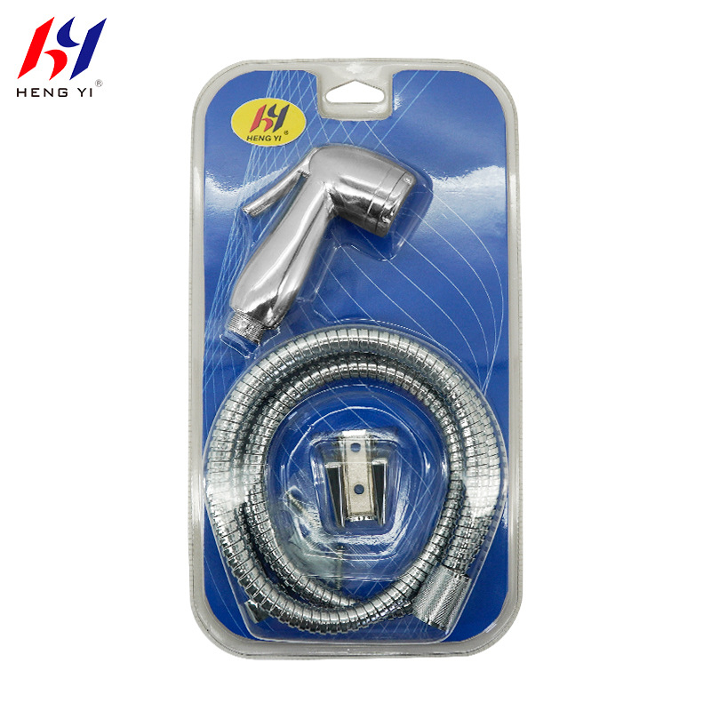 Hengyi C06 elektroplirano tuš glava set, ABS materijal, funkcija kiše, zidni montaža, okrugli oblik