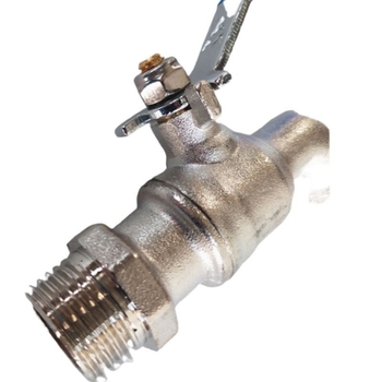 Slavina modela 501, nehrđajući čelik, jednoruka, zidni ugradbeni, visoka temperatura do 100°C