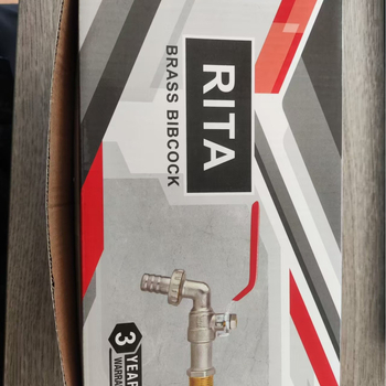 Ventil za perilicu rublja – bakreni, jednoručni upravljač, PN25, -20 do 120°C, zidni priključak