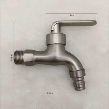 Zidni ugrađeni miješajući slavina od cinkovog legura, keramički disk ventil, model XKS-1227QH, 0–80°C, 0,8 MPa