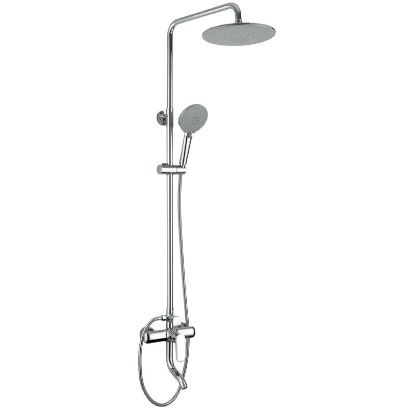 Bakreni tuš set, površinska montaža, kišna glava, model 68102