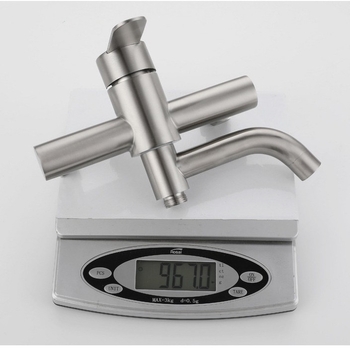 Set tuš slavine od 304 nehrđajućeg čelika, Brushed finiš, keramičko jezgro ventila, 0-90°C, 0.1-0.6 MPa