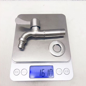 304 nehrđajući čelični produžni slavina, navoj 1/2 inča, duljine 13 cm, za balkonski sudoper