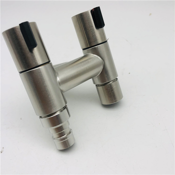 Nehrđajuća čelična zidna miješajuća slavina, model A-18000, 0–90°C, 0,8 MPa