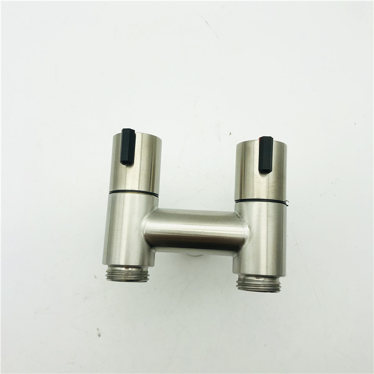 Nehrđajuća čelična zidna miješajuća slavina, model A-18000, 0–90°C, 0,8 MPa