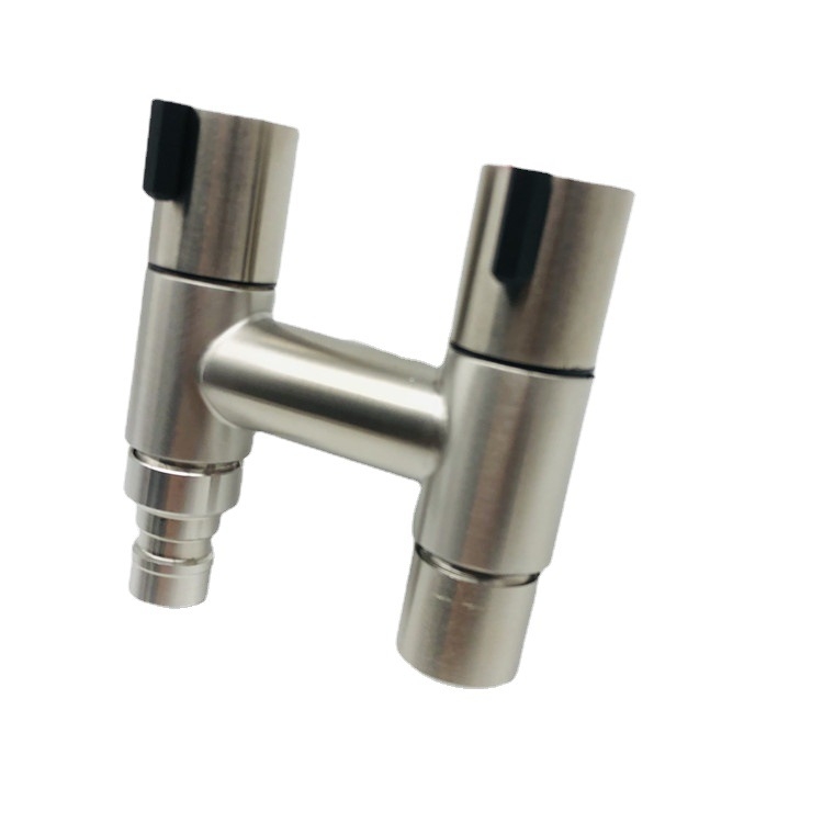 Nehrđajuća čelična zidna miješajuća slavina, model A-18000, 0–90°C, 0,8 MPa