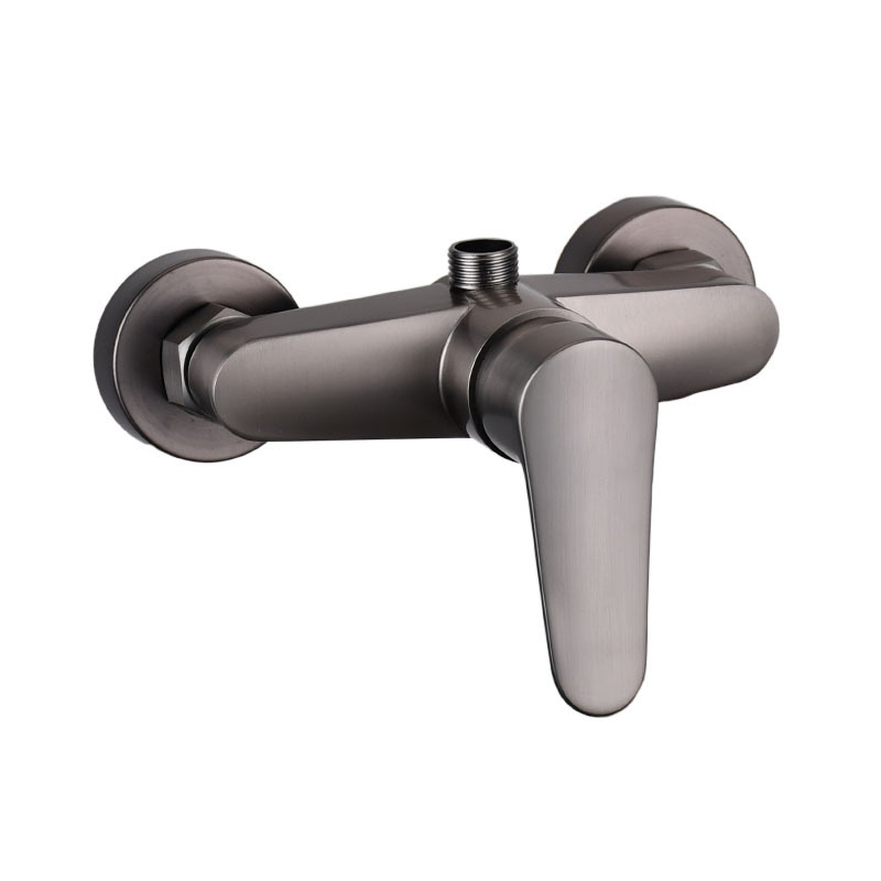 Rejtett zuhany keverő elektromos vízmelegítővel – Rozsdamentes acél, falba építhető, kerámia korongos szelep, bemeneti/kimeneti csőátmérő 6 pontok