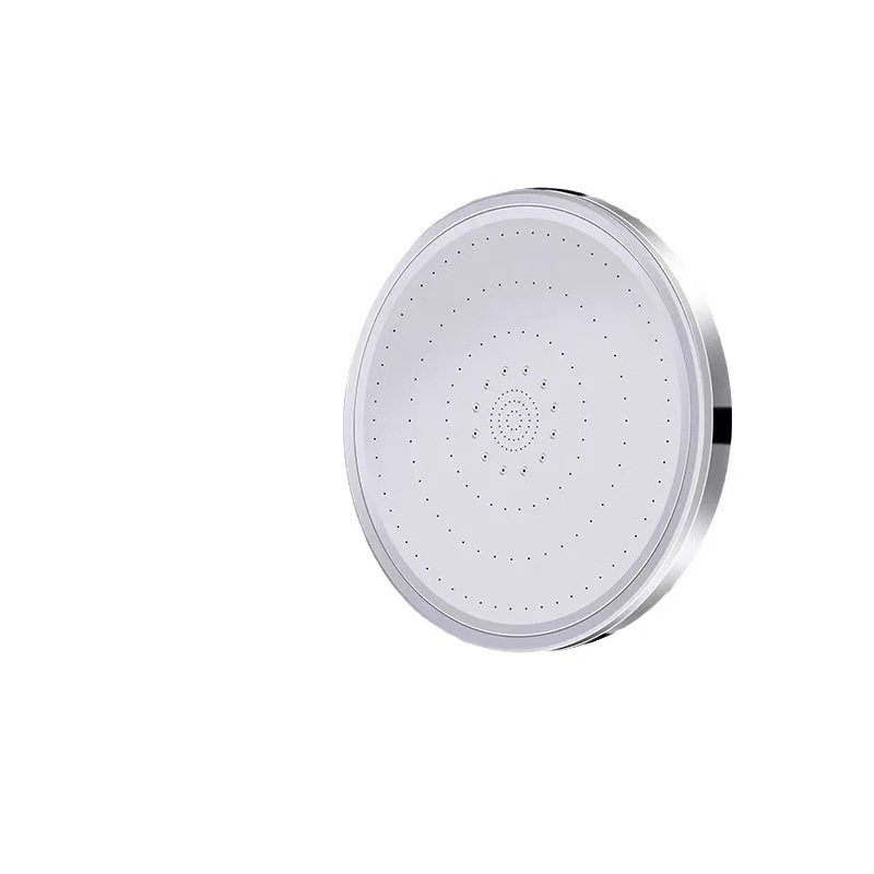 Душ глава с горна струя – ABS, кръгла форма, инжекционно формована, функции: пръскане, масаж, мехури, дъжд
