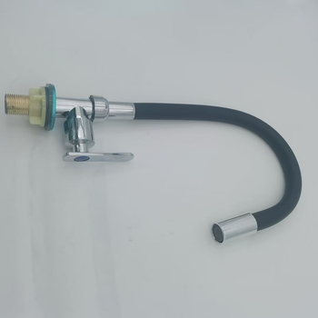 Robinet de bucătărie, montaj vertical, corp din aliaj de zinc, supapă cu disc ceramic, deschidere cu cheie