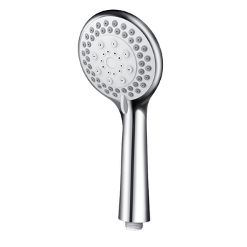 Set duș mână portabil - ABS, montat pe perete, funcție ploaie, cap rotund