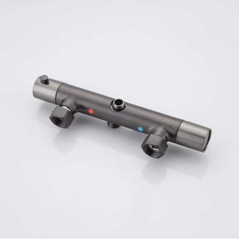 Ugradbeni termostatski tuš-mješalica set, raspon 0–90°C, legura cinka, model 8119, trostruka konstrukcija